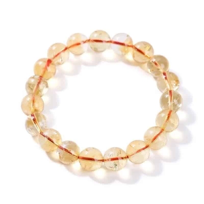 Bracelet en perles de Citrine