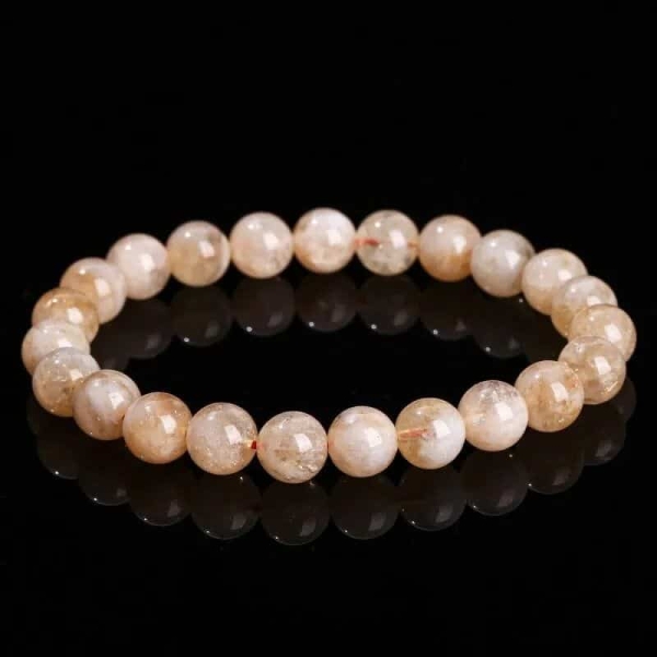 Bracelet en perles de Citrine