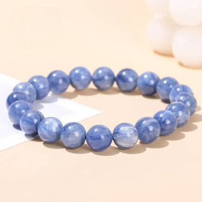 Bracelet en Cyanite bleue