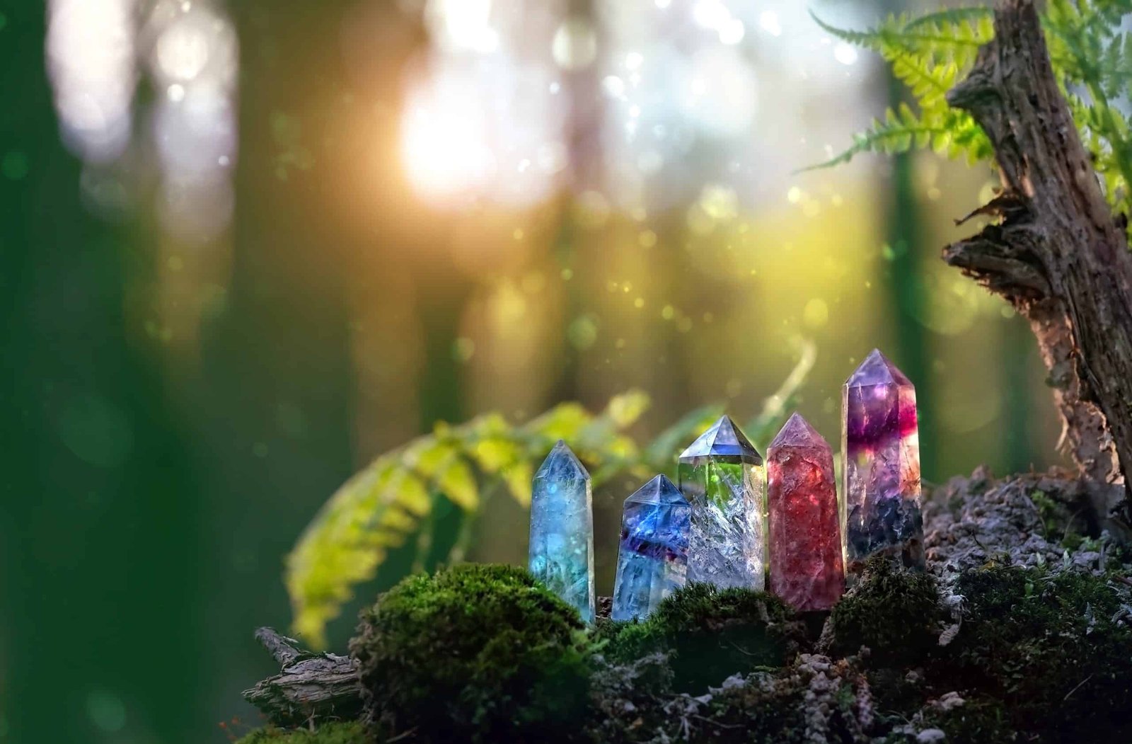 Comment nettoyer et recharger les pierres naturelles : 7 méthodes efficaces 6 pierres naturelles en forêt
