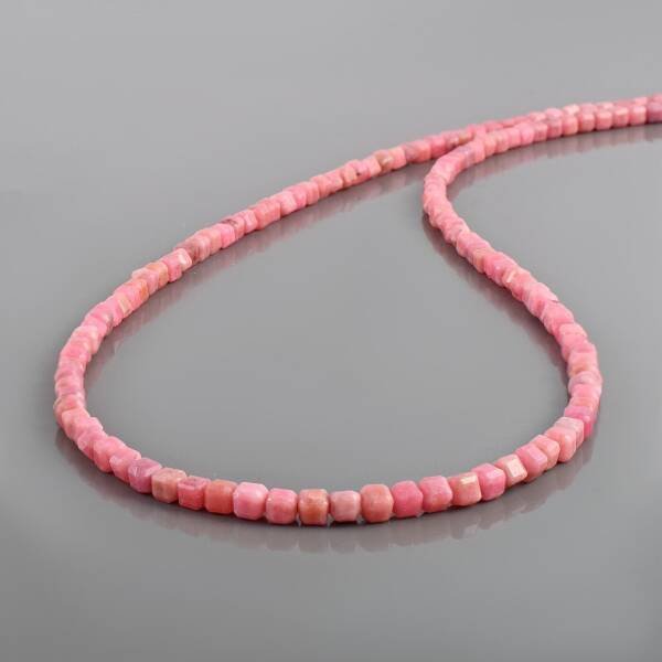 Collier en Rhodonite