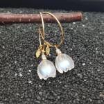 Avis clients 30 Boucles doreilles creoles avec cristal de roche 5