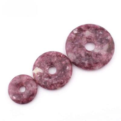 Donut de lépidolite