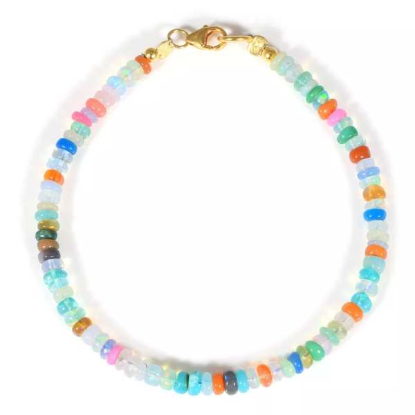 Bracelet en opale Welo multicolore