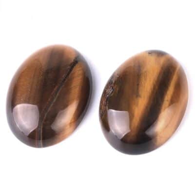 Cabochon en oeil de tigre